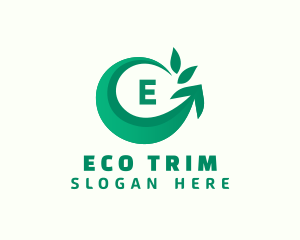 Eco Arrow Delivery logo design