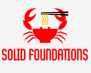 Crab Noodles Restaurant  Logo
