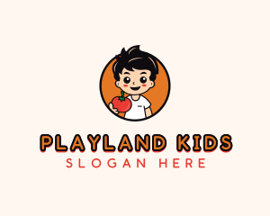 Kid - Kid Tomato Foodie logo design