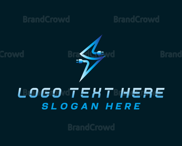 Lightning Power Plug Logo