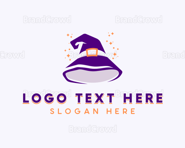 Wizard Sorcerer Hat Logo