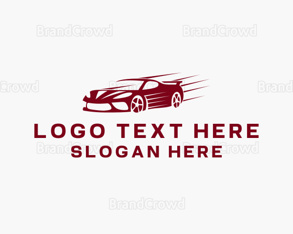 Fast Sports Car Logo