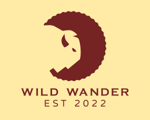 Wild Bison Stamp logo design