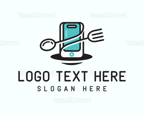 Food Delivery Dining App Logo