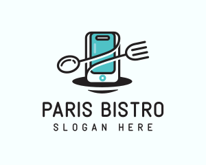 Food Delivery Dining App logo design