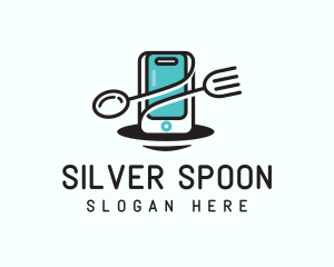 Food Delivery Dining App logo design