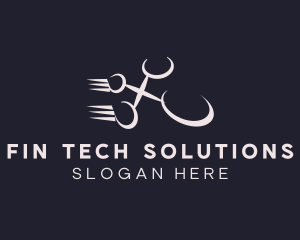 Tech Drone Gadget logo design