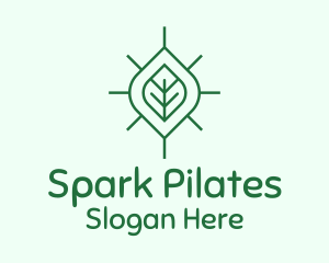 Simple Organic Leaf Logo