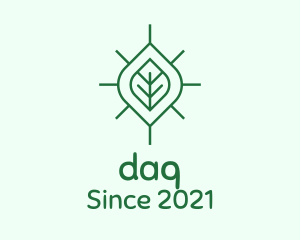 Environment - Simple Organic Leaf logo design