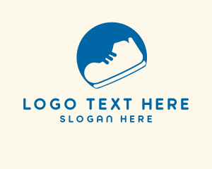 Sneaker - Footwear Apparel Boots logo design