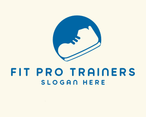 Trainers - Footwear Apparel Boots logo design