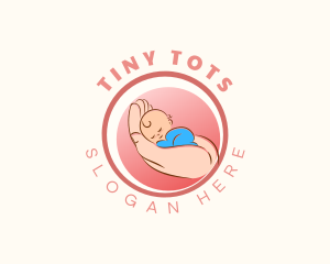 Pediatrics - Hand Baby Care logo design