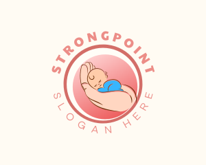 Child - Hand Baby Care logo design
