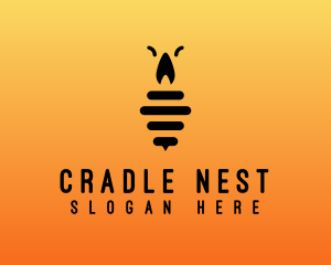 Insect Bee Nest logo design