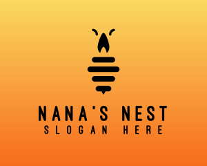 Insect Bee Nest logo design