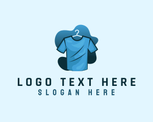 Style - Shirt Laundry Hanger logo design