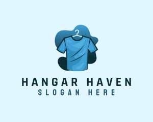 Hanger - Shirt Laundry Hanger logo design