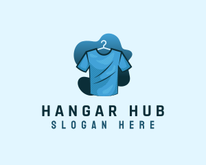 Hanger - Shirt Laundry Hanger logo design