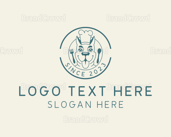 Dog Pet Food Logo