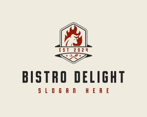 Beef Roast Bistro logo design