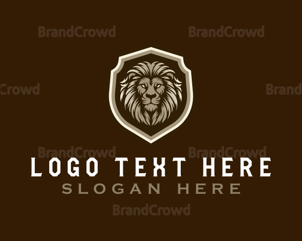 Safari Lion Crest Logo