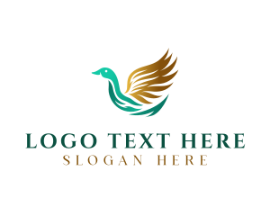 Wildlife - Wildlife Flying Duck logo design