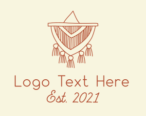 Handmade - Handmade Macrame Decor logo design