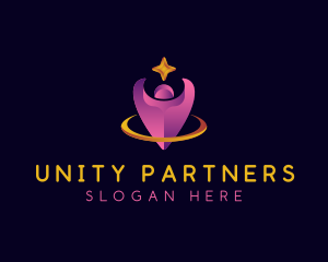 Cooperative - People Leader Organization logo design