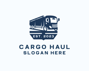 Trailer Truck Logistic logo design