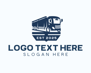 Trailer - Trailer Truck Logistic logo design
