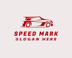 Speed Racing Car logo design