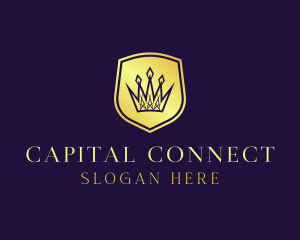 Royal Crown Shield logo design