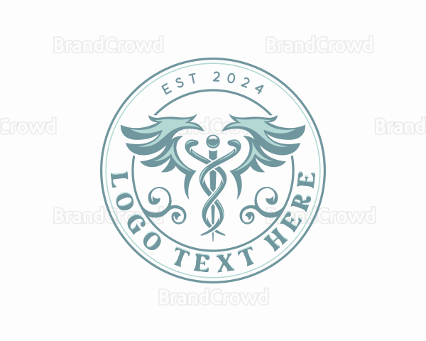 Wellness Caduceus Clinic Logo