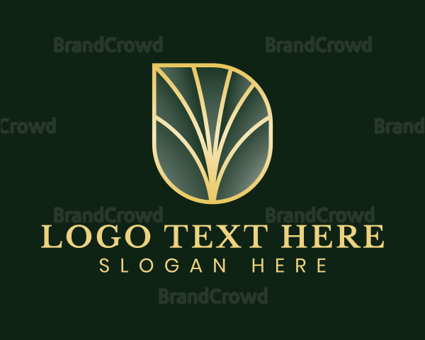Elegant Leaf Tree Logo