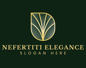 Elegant Leaf Tree logo design