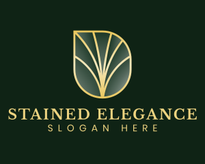 Elegant Leaf Tree logo design