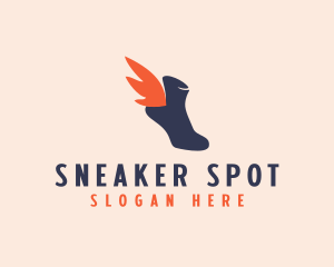 Winged Shoe Apparel logo design