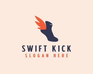 Winged Shoe Apparel logo design