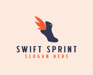 Winged Shoe Apparel logo design