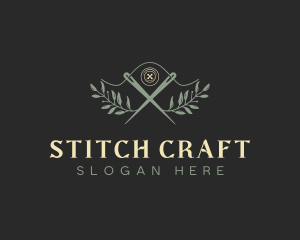 Sew - Sewing Needle logo design