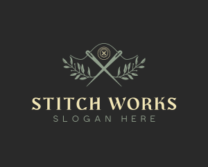 Sewing Needle logo design