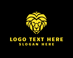 Zoo - Wild Lion Nature logo design