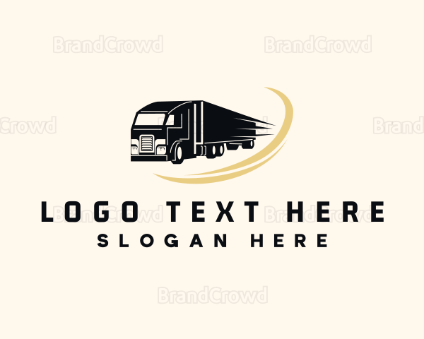 Trucking Logistic Transport Logo