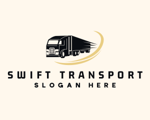 Trucking Logistic Transport logo design