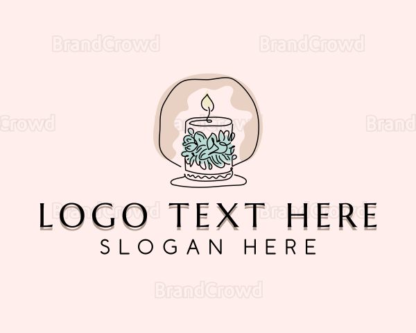 Scented Candle Decor Logo