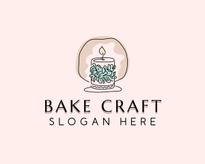 Scented Candle Decor logo design