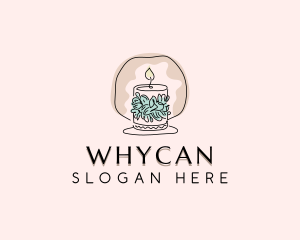 Candle - Scented Candle Decor logo design