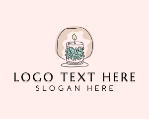 Scented Candle Decor Logo