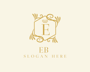 Fashion - Golden Ornate Decor logo design