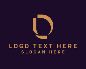 Financing - Premium Letter LD Finance Firm logo design